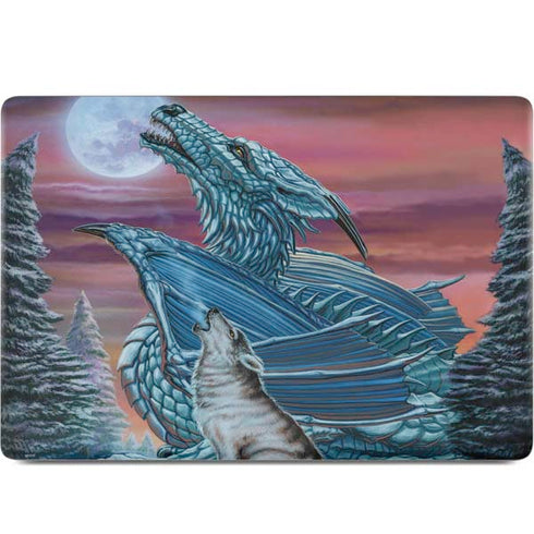 Dragon and the Wolf by Ed Beard Jr MacBook Skins